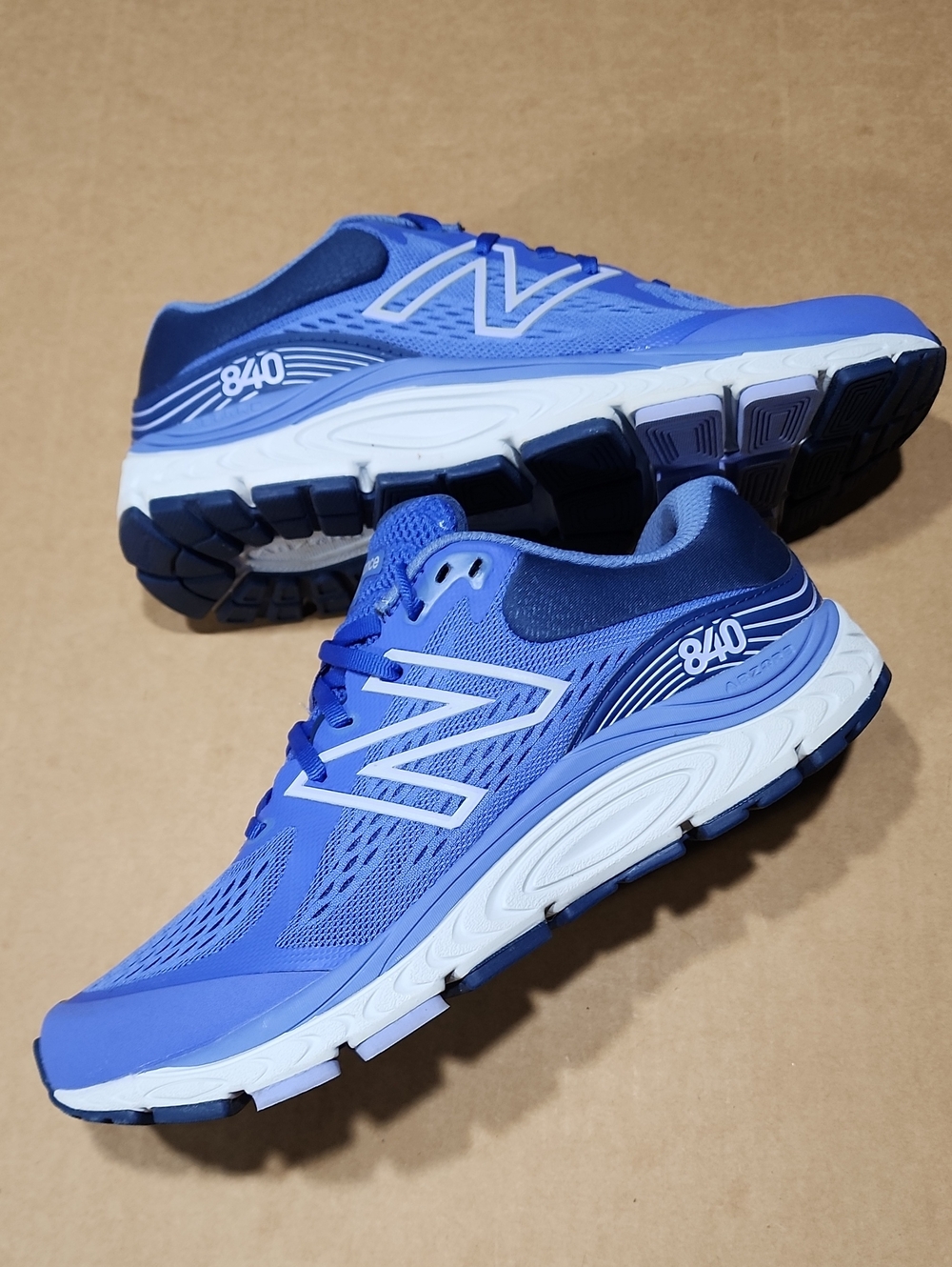 New Balance 840v5 Womens 10.5 Running Shoes Light Purple Lace Up Sneaker